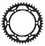 Supersprox Rear Sprocket Steel 45t-530 Blk Kawasaki  Black