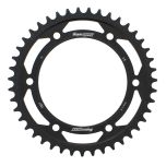 Supersprox Rear Sprocket Steel 43t-525 Blk Honda  Black