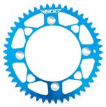 Fly Racing Rear Sprocket Aluminum 49t-428 Blu Husq/ktm  Blue