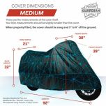 Dowco Guardian Weatherall Plus Motorcycle Cover  Alpine White