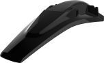 Polisport Rear Fender W/taillight Tabs Black  Black