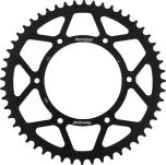 Supersprox Rear Sprocket Steel 52t-520 Blk Husaberg/husq/ktm  Black