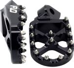 Flo Motorsports Pro Series Foot Pegs Black Suzuki  Black