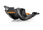 Acerbis Skid Plate Black/orange  Black/Orange