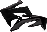 Acerbis Radiator Shrouds Black  Black