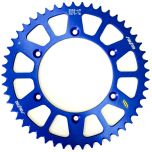 Sunstar Rear Sprocket Aluminum 49t-520 Blu Honda/yamaha  Blue