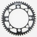 Fly Racing Rear Sprocket Aluminum 48t-428 Blk Husq/ktm  Black