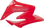 Polisport Radiator Shroud Red  Red