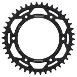 Supersprox Rear Sprocket Steel 42t-520 Blk Husq/ktm  Black