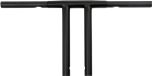 Wild 1 Chubby 10" Flatline Bar Satin Black  Black