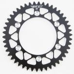 Fly Racing Rear Sprocket Aluminum 46t-520 Blk Honda  Black