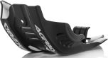 Acerbis Skid Plate White  Black/White