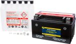 Fire Power Maintenance Free Battery With Acid  Alpine White