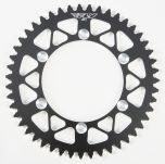 Fly Racing Rear Sprocket Aluminum 47t-520 Blk Suzuki  Black