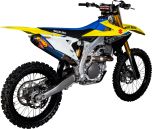 Fmf Factory 4.1 Ti Rct W/ Car Cap Sys Ti Mid/hdr Rmz450  Acid Concrete