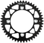 Fly Racing Rear Sprocket Aluminum 46t-428 Blk Suzuki/yamaha  Black