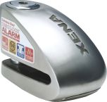 Xena Xx6 Alarm Disc Lock 3.3" X 2.3" (stainless Steel)  Alpine White