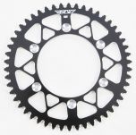 Fly Racing Rear Sprocket Aluminum 50t-520 Blk Honda  Black