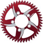 Vortex Rear Cat5 Sprocket Aluminum 45t-520 Red Suzuki/triumph  Red