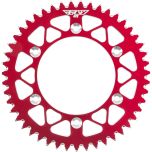 Fly Racing Rear Sprocket Aluminum 47t-520 Red Honda  Red