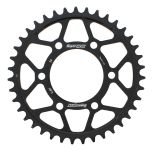 Supersprox Rear Sprocket Steel 39t-525 Blk Kawasaki  Black