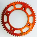 Sunstar Rear Sprocket Aluminum 49t-428 Org Husq/ktm  Orange