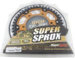 Supersprox Rear Stealth Sprocket Alu/stl 45t-530 Gld Yamaha  Gold