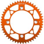 Fly Racing Rear Sprocket Aluminum 50t-428 Org Husq/ktm  Orange