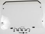 National Cycle Utv Full Windshield  Alpine White