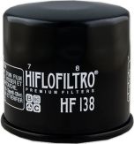 Hiflofiltro Oil Filter  Black