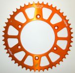 Sunstar Rear Sprocket Aluminum 52t-520 Org Husaberg/husq/ktm  Orange