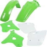 Acerbis Plastic Kit Green  Green