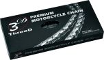 Ek Chain Gp 3d Sx2-ring 520-120l Christini  Alpine White