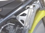 Works Radiator Braces Kx250f '10  Silver