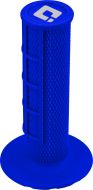 Odi Half Waffle V2 Mx Lock-on Grips - 2 & 4-stroke  Blue