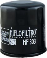 Hiflofiltro Oil Filter  Black