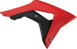 Polisport Radiator Shroud Red/black  Red/Black