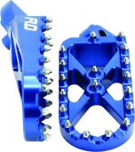 Flo Motorsports Adventure/snow Footpeg Blue  Blue