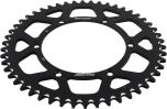 Supersprox Rear Sprocket Aluminum 50t-520 Blk Kawasaki  Black