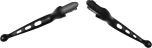 Harddrive Custom Levers Tri-hole Black Touring Models 08-13  Black