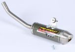 Pro Circuit Ti-2 Carbon-titanium R304 Silencer  Alpine White