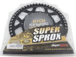 Supersprox Rear Sprocket Aluminum 51t-520 Blk Kawasaki  Black