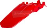 Polisport Rear Fender Red  Red