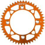 Fly Racing Rear Sprocket Aluminum 48t-428 Org Husq/ktm  Orange