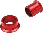 Zeta Wheel Spacers Front Red  Red