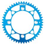 Fly Racing Rear Sprocket Aluminum 50t-428 Blu Husq/ktm  Blue