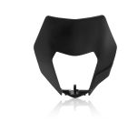 Acerbis Front Headlight Mask Black  Black