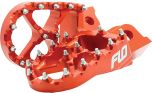 Flo Motorsports Pro Series Foot Pegs Orange Ktm/husaberg  Orange