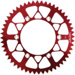 Fly Racing Rear Sprocket Aluminum 52t-520 Red Honda  Red