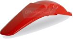 Polisport Rear Fender Red  Red